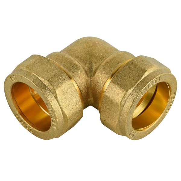 brass compression pipe straight elbow tee equal Reducing connector thread for Copper Tube fittings