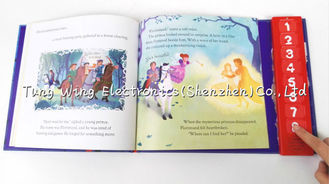 Educational Red 8 Button Small Sound Module Voice Recordable For Baby Sound Books