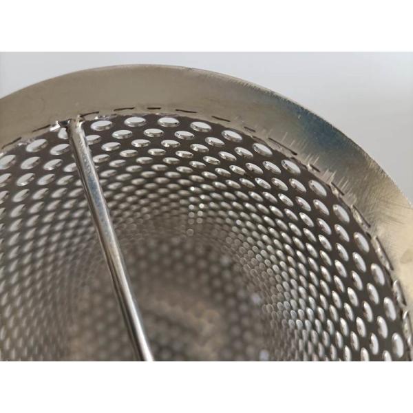 SS304 SS316 Filter Basket Strainer Wire Mesh Basket Strainer Abrasion Resistance