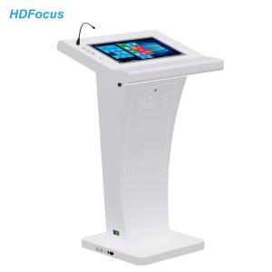 Buy cheap Best Price Smart LCD 21.5 Inch All-in-One Touch Screen Podium Kiosk with Mic and from wholesalers