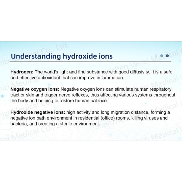 Anti Inflammatory Hydrogen Water Bath WEIZI WZ-SL3000 Enhance Skin Hydration