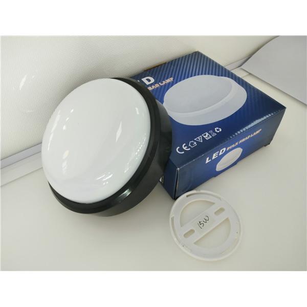 120°Beam Angle Ra80 Warm White LED Bulkhead Lamp 15W 120lm/W 3 Years Guarantee
