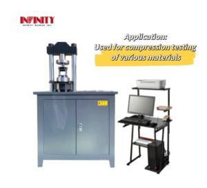 China 300KN Servo Compression Testing Machine for Concrete Compressive Strength Test on sale