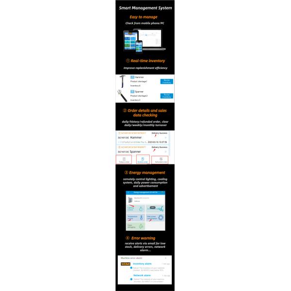 Free Match Smart Locker Vending Machine For Farm Products Fresh Fruits Locker Vending Machine