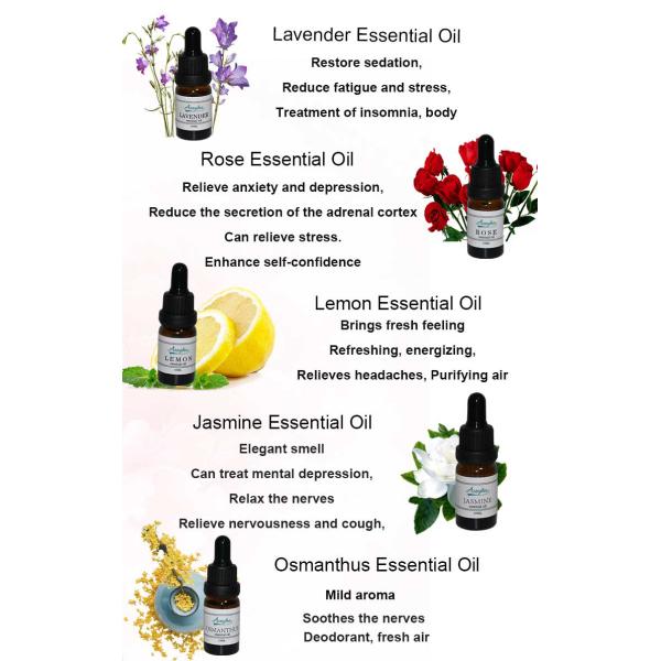 Anti - Depression Aromatherapy Essential Oils For Ultrasonic Aroma Humidifier