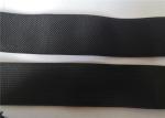 Black Pineapple Pattern Polyester Elastic Webbing / Elastic Webbing Straps For