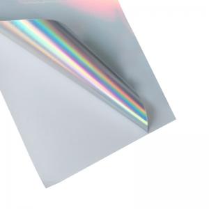 Quality PET Rainbow Laser Surface Self Adhesive Photo Paper A4 For Stickers wholesale