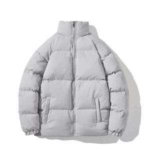 Quality                  Custom Winter Puffer Jacket for Men Stand Collar Casual Outwear High Quality Coats Padded Men Jacket              wholesale