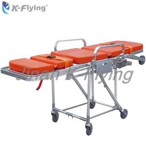 Quality Lightweight Aluminum Alloy Ambulance Stretcher Trolley Emergency Patient Transfer wholesale
