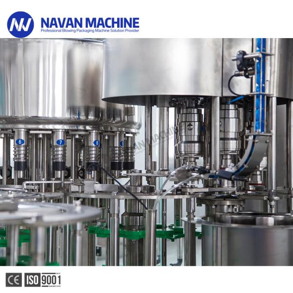 Automatic 0-2L PET Bottle Filling Machines Washer Capper Function 3 In 1