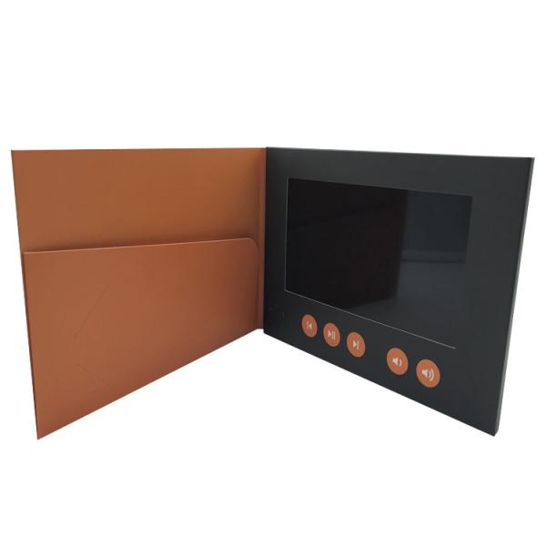 Cheap Custom Gift Video Player Greeting Card 128MB To 4GB Memory With LCD Screen for sale