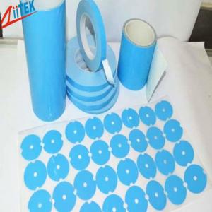 Quality Silicone Elastomer 50 Shore A White Thermal Adhesive Tape for LED Fluorescent Lamp 0.8 W/mK wholesale