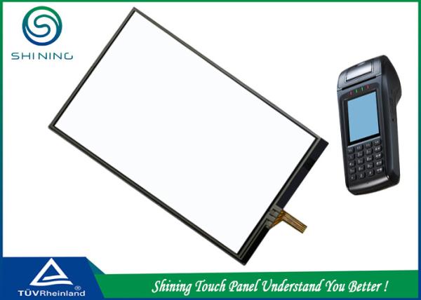 Cheap 4 Inch Resistive POS Computer Touch Screen 4 Wire , FPC Single Touch Panel for sale