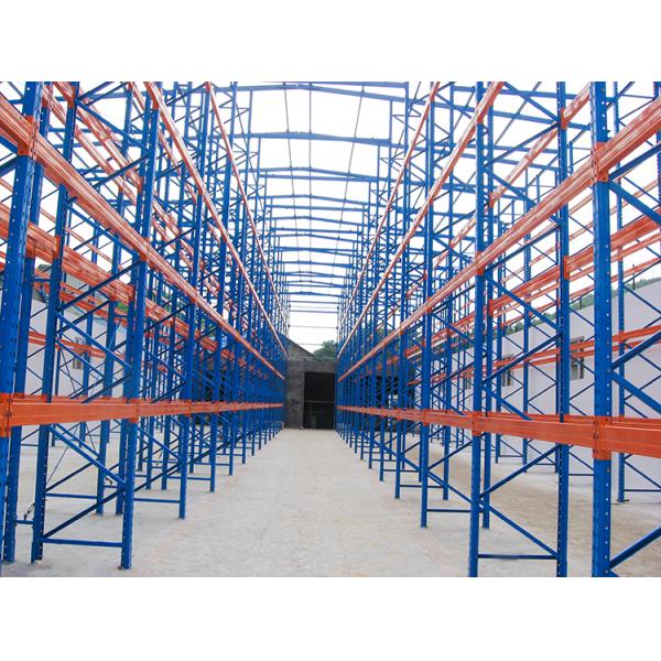 500-4000kgs/pair Beam Capacity Storage Pallet Rack Supported Warehouse Cladding Rack