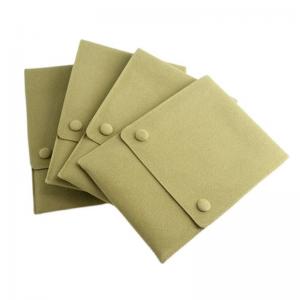 Quality Luxury Jewelry Pouch Custom Packaging Solutions Deboss wholesale