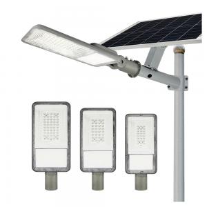 Quality Solar LED Street Lights 30W 60W 100W Dimmable Light Sensor Security Lights wholesale