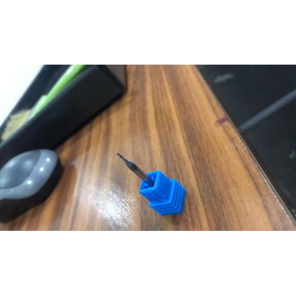 0.5mm 1.0mm 2 Flutes Carbide End Mill Cutter