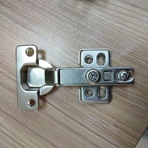 Quality Full Inset Two Way Metal Self Closing Cabinet Hinges 80G Mirrored wholesale