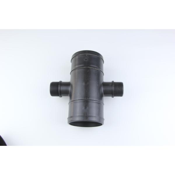 Polypropylene Irrigation Pipe Tee Drip Double Wire Four Way Agricultural