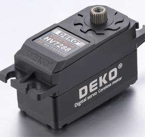 China DEKO SERVO HV7288 Mid CNC Aluminium Case Digital Coreless Motor Torque 9kg For RC crawler, 1/8th RC MODEL on sale
