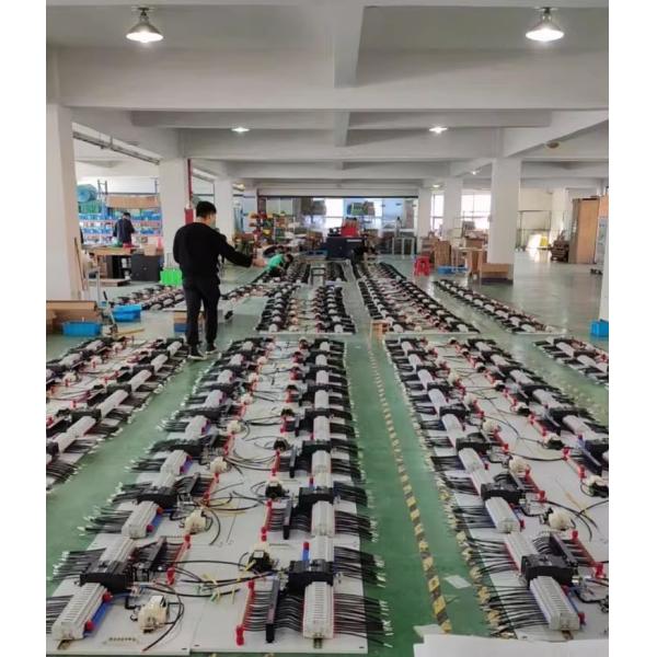 Outdoor photovoltaic combiner box showing professional installation and robust construction