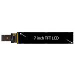 7 inch TFT LCD IPS display module RGB/280x1424 px color screen module For coffee