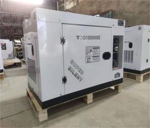 Quality 8kW Portable Silent Single Phase Diesel Generator With Key Start Super Silent wholesale