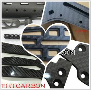 Quality Carbon Fibre Sheet Cnc Carbon Fiber Cutting Service For Carbon Drone Frame Rc Car wholesale
