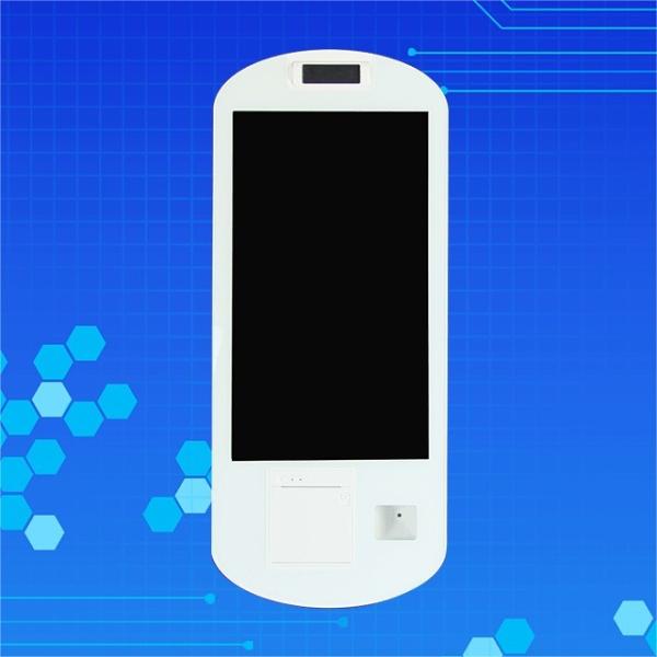 Cheap 21 Inch Self Service Touch Screen Payment Kiosk With Thermal Printer And QR Code Scanner for sale