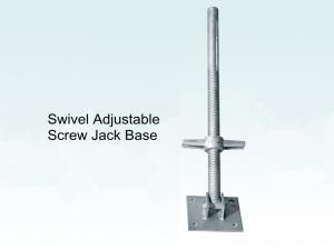 Quality Adjustable screw Jacks /swivel jacks for sale with nut 600/ 914mm φ35/ 38mm wholesale