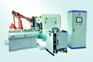 Quality Copper Surface Faucet Robotic Polishing Machine Easy Operate With CNC System wholesale