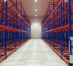 One Corridor ASRS Racking System MHS Movable Structure Storage System