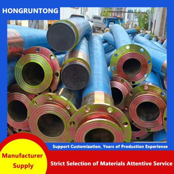 Discharge Hose Heavy Duty Reinforced Design High Flow Capacity Reliable Pressure Handling