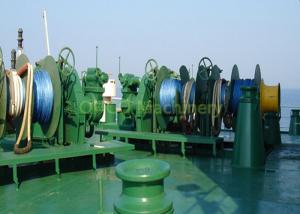 China Double Drum Marine Deck Winches 50T Large Torque Low Noise Running Smoothly on sale