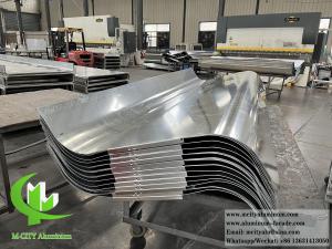 Quality Solid Aluminum Panel Cladding Metal Sheet Customized Curved Ceiling Panel wholesale
