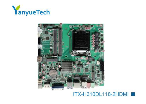 Cheap ITX-H310DL118 6th 7th Generation Mini ITX Motherboard Intel PCH H110 Chip Support Discrete Graphics for sale