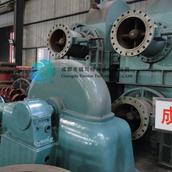 River Water Flow Power Turbulent Water Turbine Turgo Turbine Generator