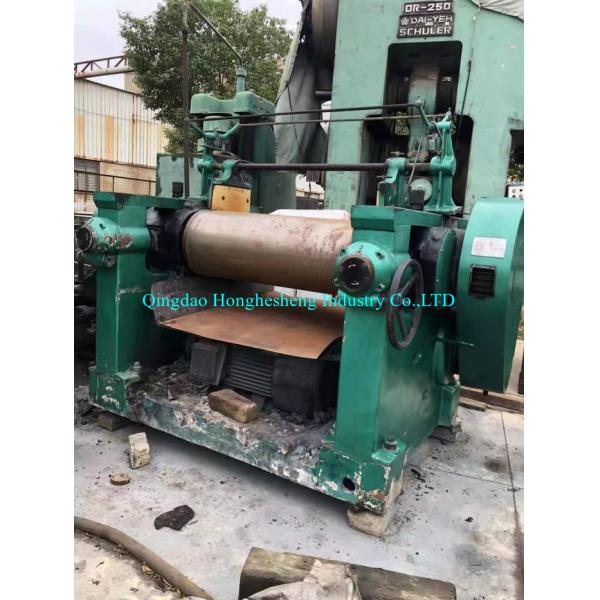 450V Second Hand Used Rubber Open Mill Two Roll Mixing Mill Machine