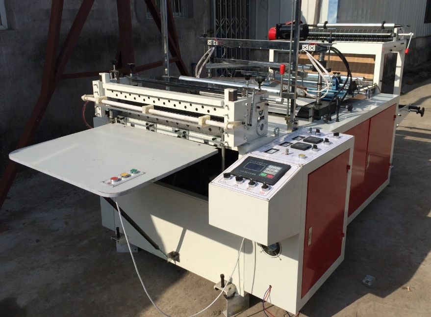 220V 50HZ On Roll Plastic Suit Cover Bag Making Machine with Static Electric Elimination#Suit Cover Paper Carry Bag Make