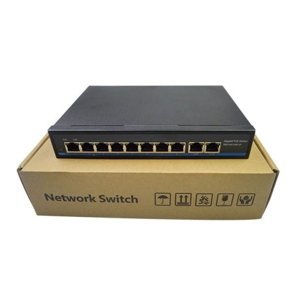 Cheap 20G Ethernet Poe Network Switch 8 Port Gigabit Poe Switch For Wireless Solution for sale