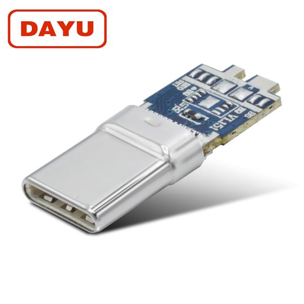 Cheap Type 3.1 GEN 2 USB C Connector With Chip 10GPS High Speed DP Audio Function for sale