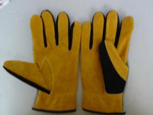 Quality Cow Leather glove,cheap leather gloves, safty gloves wholesale