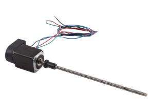 China NEMA 8 Hybrid Stepper Motor 1.8 Degree With Tr3.5 Trapezoidal Guide Screw And Encoder on sale