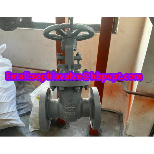 ANSI CLASS300 WCB gate valve handwheel