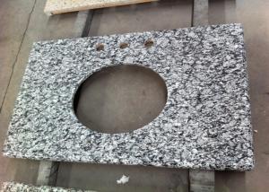 Quality Water Wave Granite Vanity Tops Eased Edges With 2 Cm Thickness , SGS CE Listed wholesale
