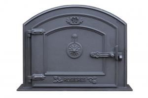 China Grey Cast Iron Furnace Doors Fireplace Door Heater Door Bake Oven Door on sale
