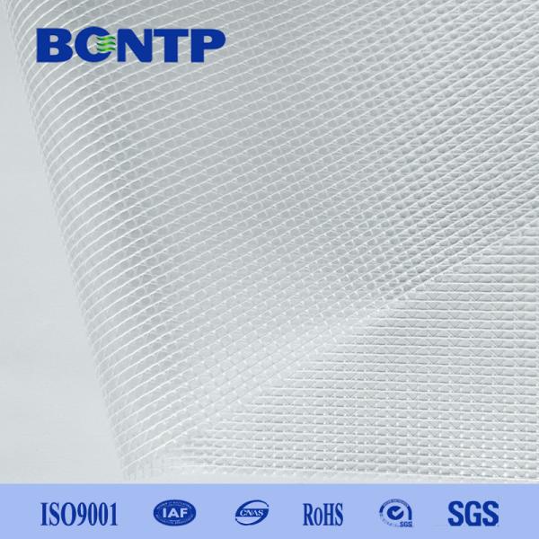 Cheap PVC Transparent Mesh Fabric Laminated Polyester Mesh Transparent Tarpaulin for file pocket for sale