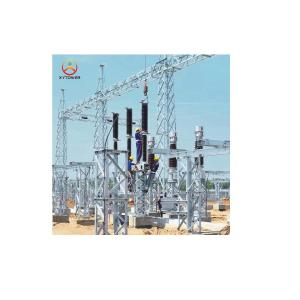 Quality Electrical Power Transmission Angle Steel Substation Transformer Steel Structures wholesale