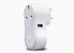 Easy Setup Wifi Smart Plug Outlet Timer Switch AC USB Charger Work With Google