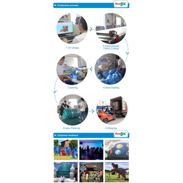 360 Dome Projection 5/6m Portable Black Inflatable Planetarium Tent